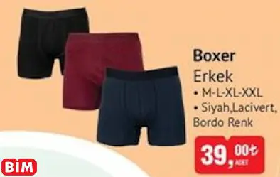 BOXER ERKEK BOXER ERKEK